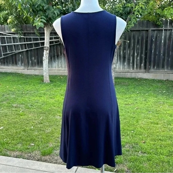 EILEEN FISHER Navy Blue Sleeveless Midi Dress
Women’s Size Small - Picture 4 of 6